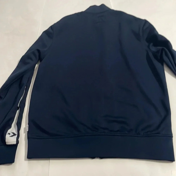 Converse zip up jacket size small Navy - Picture 6 of 7